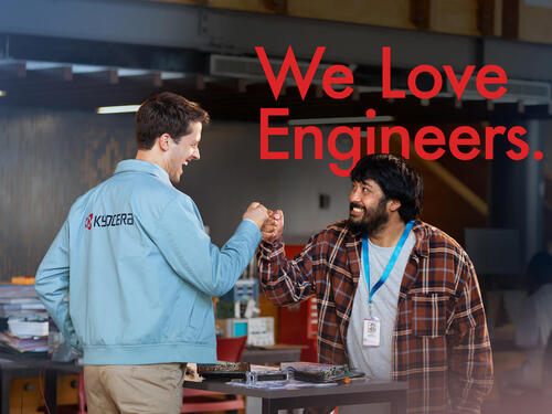 We Love Engineers Message