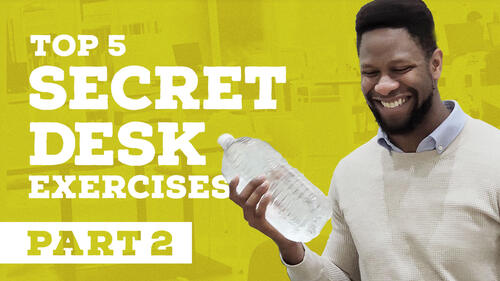 Top 5 SECRET DESK EXERCISES Part 2